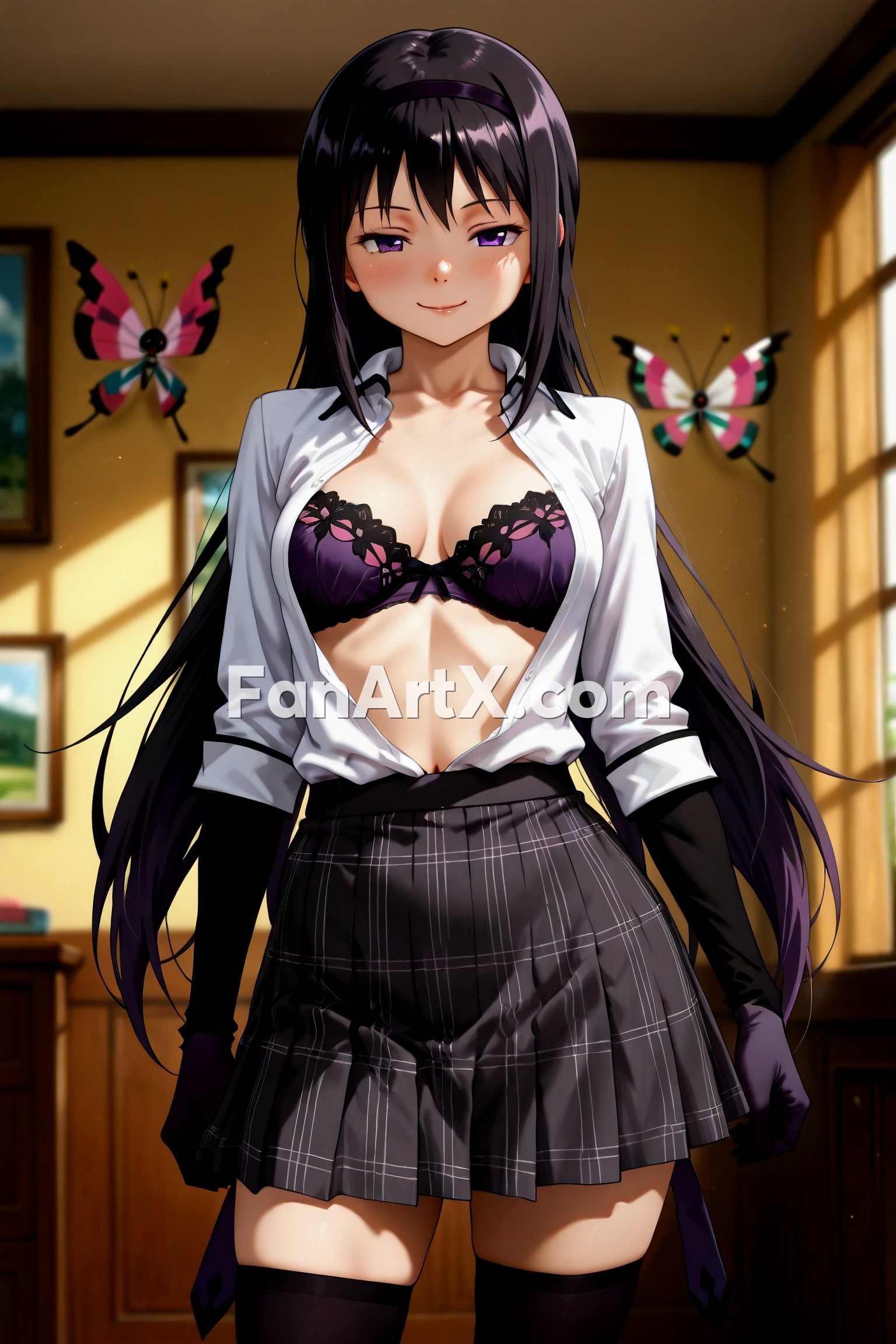 Akemi Homura Puella Magi Madoka Magica Fanart 5378133